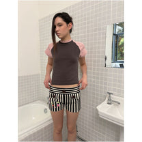 Howdycat Spring 26 Polka Dot Color Block 100 Organic Cotton Short Sleeve T Shirt image 4