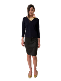 Spring 26 Knitted seven quarter sleeves